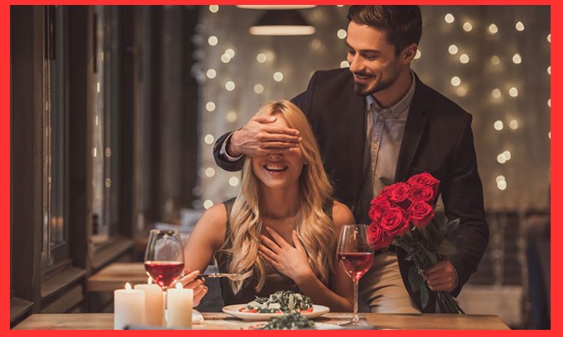 Plan a romantic dinner at a favorite restaurant or enjoy a cozy night in with a homemade meal.